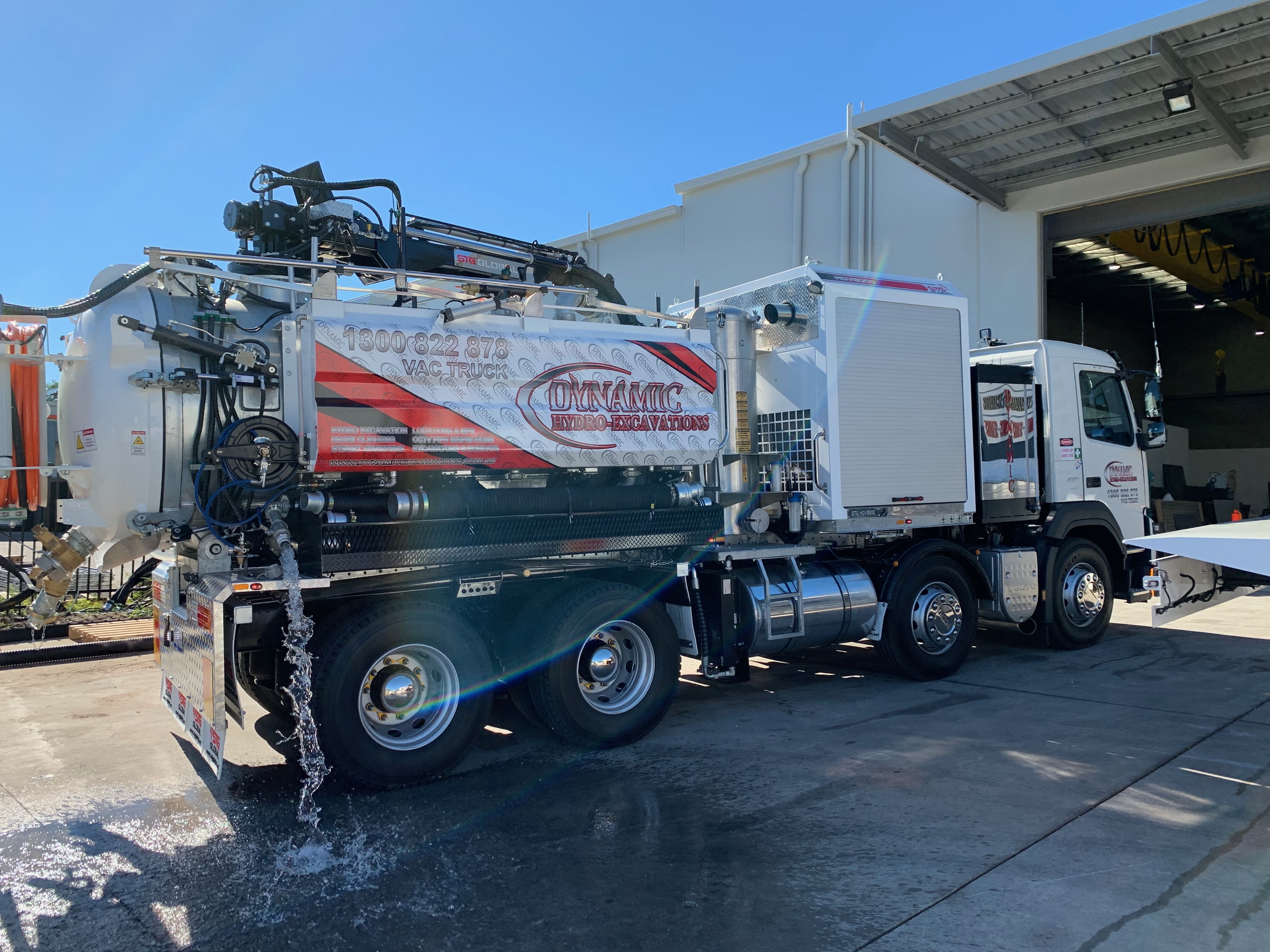 8,000L VACUUM TRUCK & JETTER COMBO - STG Global